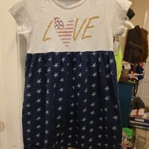 Patriotic Love Star Dress